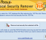 SysInfoTools NSF Local Security Remover 1.0